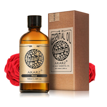 Rose Essential Oil AKARZ Natural And Pure ( 30ML 100ML )